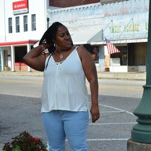 Twisted Strap Tank Top